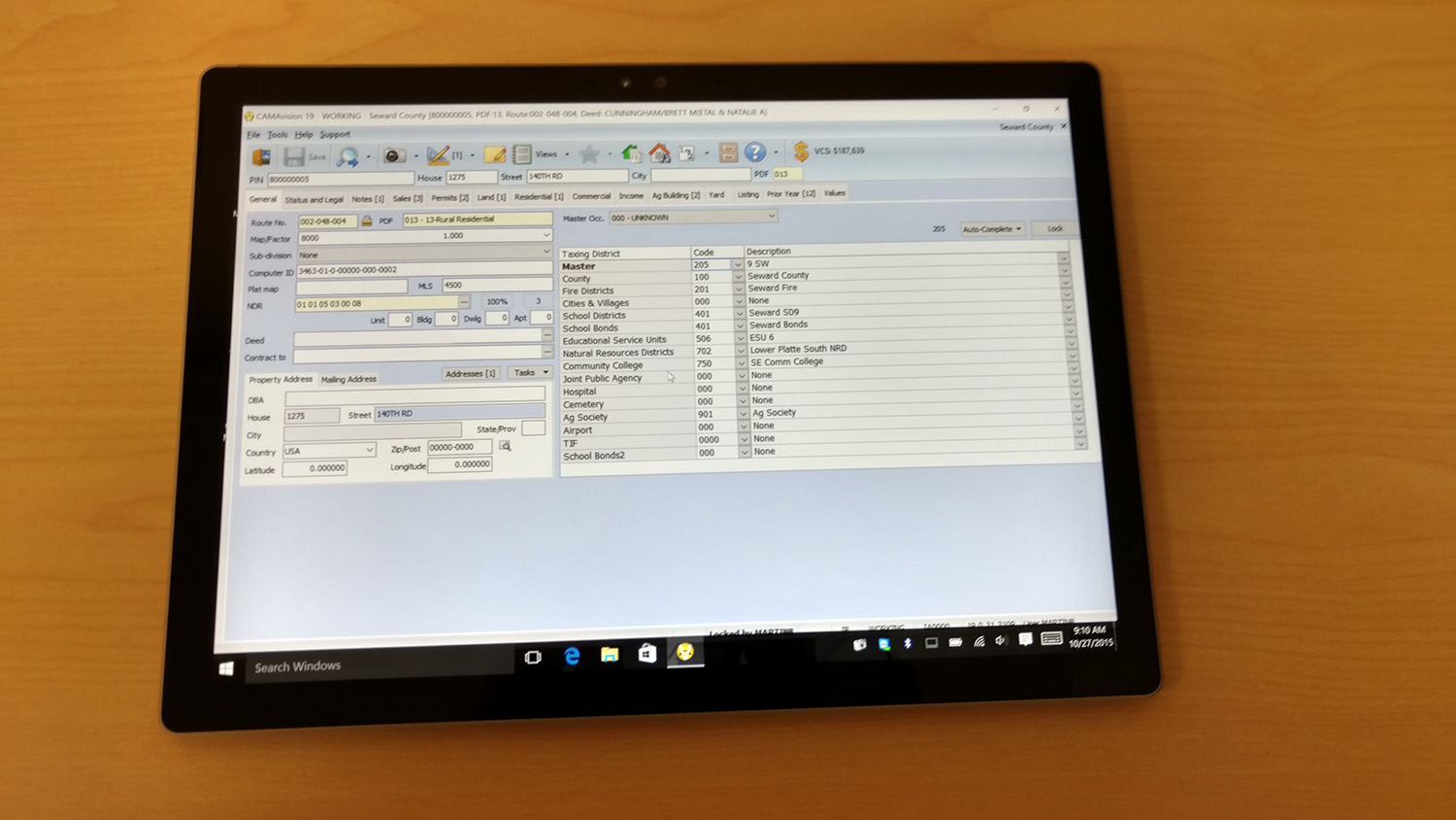 CAMAvision on Microsoft Surface Book