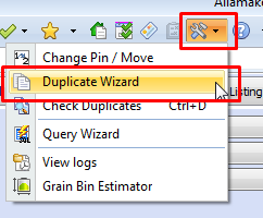 Duplicate Wizard in CAMAvision