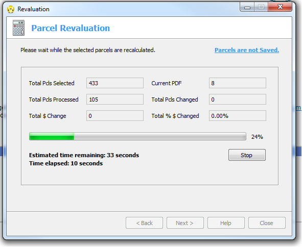 Parcel Revaluation