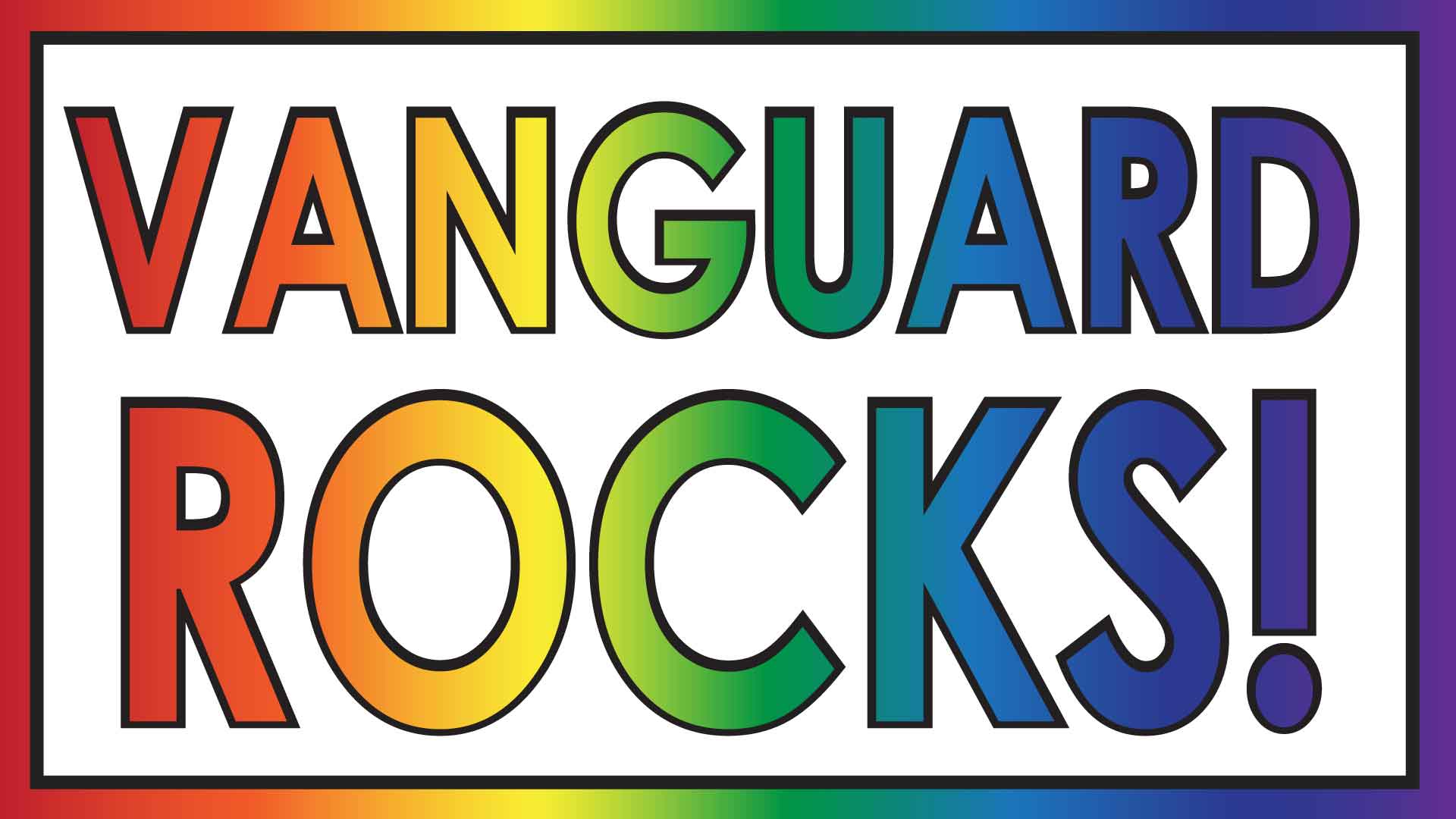 Vanguard Rocks: Rainbow Banner